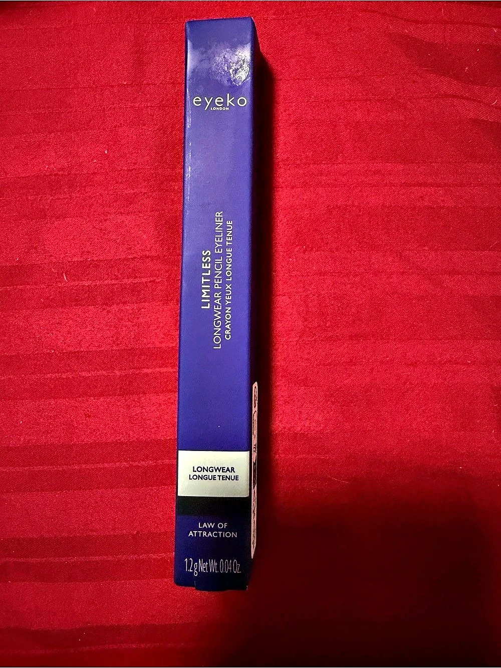 eyeko Limitless Longwear Pencil Eyeliner Law of Attraction Eyeliner NWT